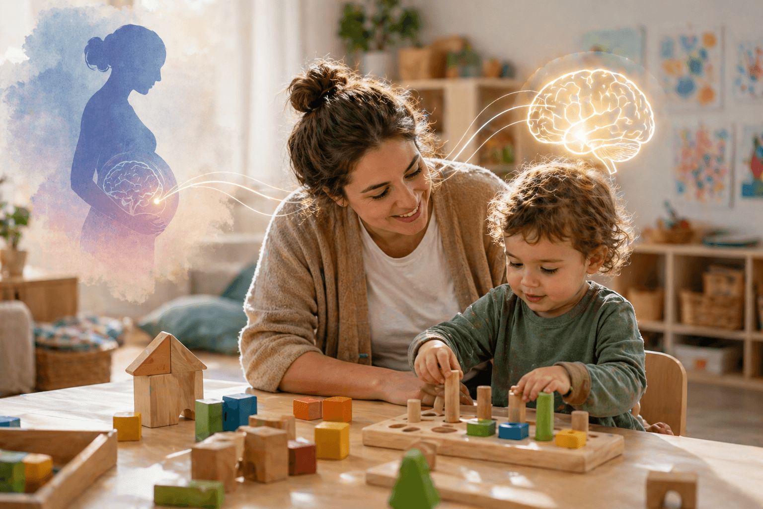 Early adaptive skills may protect children from prenatal stress l The ...