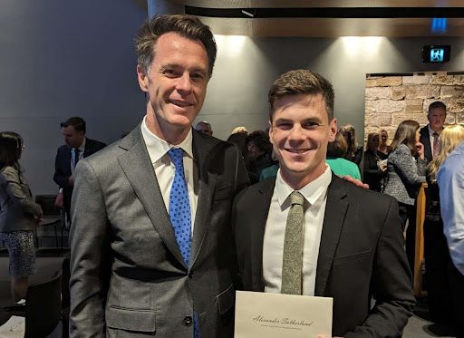 Alex Sutherland's ECEC scholarship story